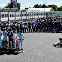Driver group photo at Formula One World Championship, Rd1, Australian Grand Prix, Race, Melbourne, Australia, Sunday 25 March 2018. © Jerry Andre/Sutton Images