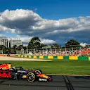 Daniel Ricciardo (AUS) Red Bull Racing RB14 at Formula One World Championship, Rd1, Australian Grand Prix, Race, Melbourne, Australia, Sunday 25 March 2018.