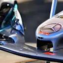 Mercedes-AMG F1 W09 EQ Power+ nose detail at Formula One World Championship, Rd1, Australian Grand Prix, Preparations, Melbourne, Australia, Thursday 22 March 2018. © Mark Sutton/Sutton Images