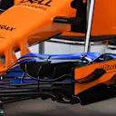 McLaren MCL33 front wing detail at Formula One World Championship, Rd1, Australian Grand Prix, Preparations, Melbourne, Australia, Wednesday 21 March 2018. © Mark Sutton/Sutton Images