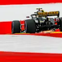 Carlos Sainz (ESP) Renault Sport F1 Team RS18 sparks at Formula One World Championship, Rd9, Austrian Grand Prix, Practice, Spielberg, Austria, Friday 29 June 2018. © Manuel Goria/Sutton Images