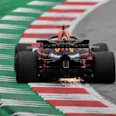 Daniel Ricciardo (AUS) Red Bull Racing RB14 sparks at Formula One World Championship, Rd9, Austrian