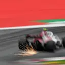 Charles Leclerc (MON) Alfa Romeo Sauber C37 sparks at Formula One World Championship, Rd9, Austrian Grand Prix, Qualifying, Spielberg, Austria, Saturday 30 June 2018. © Mark Sutton/Sutton Images