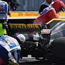The car of Race retiree Nico Hulkenberg (GER) Renault Sport F1 Team RS18 at Formula One World Championship, Rd9, Austrian Grand Prix, Race, Spielberg, Austria, Sunday 1 July 2018. © Mark Sutton/Sutton Images