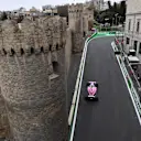 Esteban Ocon (FRA) Force India VJM11 at Formula One World Championship, Rd4, Azerbaijan Grand Prix, Practice, Baku City Circuit, Baku, Azerbaijan, Friday 27 April 2018. © Jerry Andre/Sutton Images