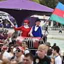 Fans at Formula One World Championship, Rd4, Azerbaijan Grand Prix, Qualifying, Baku City Circuit, Baku, Azerbaijan, Saturday 28 April 2018. © Simon Galloway/Sutton Images