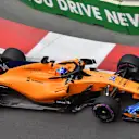 Fernando Alonso (ESP) McLaren MCL33 at Formula One World Championship, Rd4, Azerbaijan Grand Prix, Qualifying, Baku City Circuit, Baku, Azerbaijan, Saturday 28 April 2018. © Jerry Andre/Sutton Images