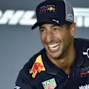 Daniel Ricciardo (AUS) Red Bull Racing in the Press Conference at Formula One World Championship, Rd4, Azerbaijan Grand Prix, Preparations, Baku City Circuit, Baku, Azerbaijan, Thursday 26 April 2018. © Simon Galloway/Sutton Images
