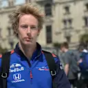 Brendon Hartley (NZL) Scuderia Toro Rosso at Formula One World Championship, Rd4, Azerbaijan Grand Prix, Preparations, Baku City Circuit, Baku, Azerbaijan, Thursday 26 April 2018. © Simon Galloway/Sutton Images