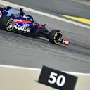Pierre Gasly (FRA) Scuderia Toro Rosso STR13 at Formula One World Championship, Rd2, Bahrain Grand Prix, Practice, Bahrain International Circuit, Sakhir, Bahrain, Friday 6 April 2018. © Simon Galloway/Sutton Images
