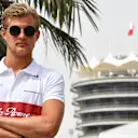 Marcus Ericsson (SWE) Alfa Romeo Sauber F1 Team at Formula One World Championship, Rd2, Bahrain Grand Prix, Preparations, Bahrain International Circuit, Sakhir, Bahrain, Thursday 5 April 2018. © Mark Sutton/Sutton Images