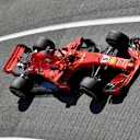 Race winner Sebastian Vettel (GER) Ferrari SF-71H arrives in parc ferme at Formula One World Championship, Rd10, British Grand Prix, Race, Silverstone, England, Sunday 8 July 2018. © Jerry Andre/Sutton Images