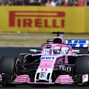 Sergio Perez (MEX) Force India VJM11 at Formula One World Championship, Rd10, British Grand Prix, Race, Silverstone, England, Sunday 8 July 2018. © Simon Galloway/Sutton Images