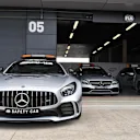 Safety car and Medical car at Formula One World Championship, Rd10, British Grand Prix, Preparations, Silverstone, England, Wednesday 4 July 2018. © Mark Sutton/Sutton Images
