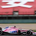 Sergio Perez (MEX) Force India VJM11 at Formula One World Championship, Rd3, Chinese Grand Prix, Practice, Shanghai, China, Friday 13 April 2018. © Zak Mauger/LAT/Sutton Images