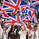 Lewis Hamilton (GBR) Mercedes-AMG F1 fans and flags at Formula One World Championship, Rd3, Chinese Grand Prix, Race, Shanghai, China, Sunday 15 April 2018. © Simon Galloway/Sutton Images