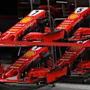 Ferrari SF-71H nose and front wings at Formula One World Championship, Rd3, Chinese Grand Prix, Preparations, Shanghai, China, Thursday 12 April 2018. © Mark Sutton/Sutton Images