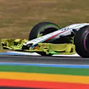 Lance Stroll (CDN) Williams FW41 with aero paint on front wing at Formula One World Championship, Rd11, German Grand Prix, Practice, Hockenheim, Germany, Friday 20 July 2018. © Jerry Andre/Sutton Images