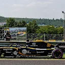 Nico Hulkenberg (GER) Renault Sport F1 Team RS18 stopped on track in FP1 at Formula One World Championship, Rd12, Hungarian Grand Prix, Practice, Hungaroring, Hungary, Friday 27 July 2018. © Manuel Goria/Sutton Images