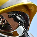 Valtteri Bottas (FIN) Mercedes-AMG F1 W09 EQ Power+ reflected in a firemans helmet at Formula One World Championship, Rd6, Monaco Grand Prix, Qualifying, Monte-Carlo, Monaco, Saturday 26 May 2018. © Mark Sutton/Sutton Images