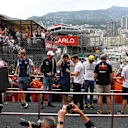 Drivers parade at Formula One World Championship, Rd6, Monaco Grand Prix, Race, Monte-Carlo, Monaco, Sunday 27 May 2018. © Mark Sutton/Sutton Images