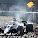Charles Leclerc (MON) Alfa Romeo Sauber C37 crashes at Formula One Testing, Day Four, Barcelona, Spain, 9 March 2018. © Stefano Arcari/Sutton Images