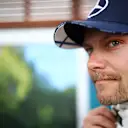 MELBOURNE, AUSTRALIA - MARCH 12: Valtteri Bottas of Finland and Mercedes GP looks on as he walks through the paddock during previews ahead of the F1 Grand Prix of Australia at Melbourne Grand Prix Circuit on March 12, 2020 in Melbourne, Australia. (Photo by Mark Thompson/Getty Images)