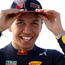 MELBOURNE, AUSTRALIA - MARCH 11: Alexander Albon of Thailand and Red Bull Racing looks on during the Aston Martin Red Bull Racing Cooler Runnings event at Station Pier, Port Melbourne ahead of the F1 Grand Prix of Australia on March 11, 2020 in Melbourne, Australia. (Photo by Mark Thompson/Getty Images)