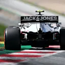 SPIELBERG, AUSTRIA - JULY 04:  Kevin Magnussen of Denmark driving the (20) Haas F1 Team VF-20 Ferrari on the track during qualifying for the Formula One Grand Prix of Austria at Red Bull Ring on July 04, 2020 in Spielberg, Austria. (Photo by Dan Istitene - Formula 1/Formula 1 via Getty Images)