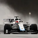 SPIELBERG, AUSTRIA - JULY 11: George Russell of Great Britain driving the (63) Williams Racing FW43 Mercedes on track  during qualifying for the Formula One Grand Prix of Styria at Red Bull Ring on July 11, 2020 in Spielberg, Austria. (Photo by Bryn Lennon/Getty Images)