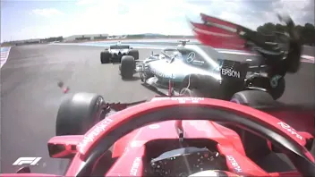 Vettel into