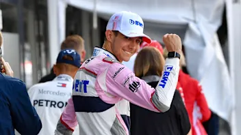 www.sutton-images.com

Esteban Ocon, Racing Point Force India F1 Team celebrates his qualifying