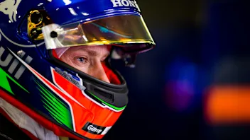 MONTMELO, SPAIN - FEBRUARY 26:  Brendon Hartley of Scuderia Toro Rosso and New Zealand during day
