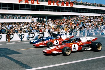 Paul Ricard, Le Castellet, France. 2-4 July 1971.
Jackie Stewart (Tyrrell 003-Ford), 1st position,