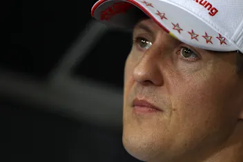 Michael Schumacher (GER) Mercedes AMG F1 in the Press Conference.
Formula One World Championship,