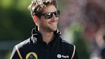Romain Grosjean (FRA) Lotus F1 at Formula One World Championship, Rd11, Belgian Grand Prix, Race,