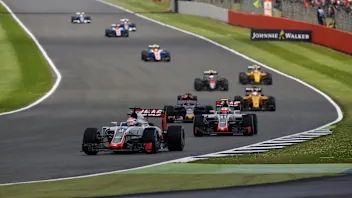 Romain Grosjean (FRA) Haas VF-16 at Formula One World Championship, Rd10, British Grand Prix, Race,