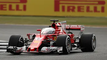 Sebastian Vettel (GER) Ferrari SF70-H with cockpit shield at Formula One World Championship, Rd10,