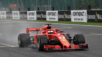 Sebastian Vettel, Ferrari SF71H at Formula One World Championship, Rd13, Belgian Grand Prix,