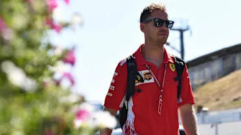 Sebastian Vettel (GER) Ferrari at Formula One World Championship, Rd11, German Grand Prix,