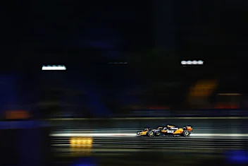 BAHRAIN, BAHRAIN - FEBRUARY 21: Lando Norris of Great Britain driving the (4) McLaren MCL38