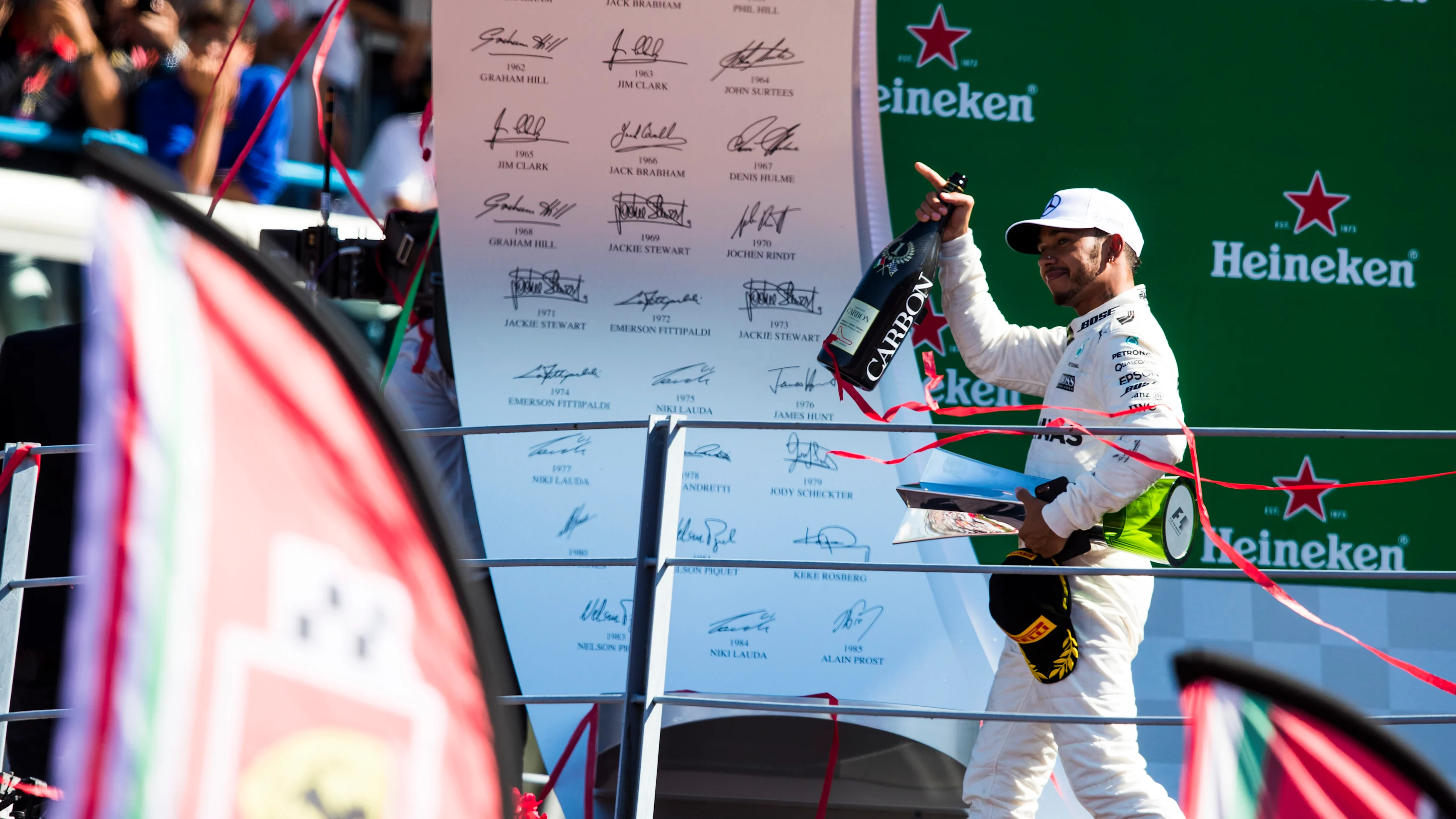 Autodromo Nazionale di Monza, Italy.
Sunday 3 September 2017.
Lewis Hamilton, Mercedes AMG, 1st