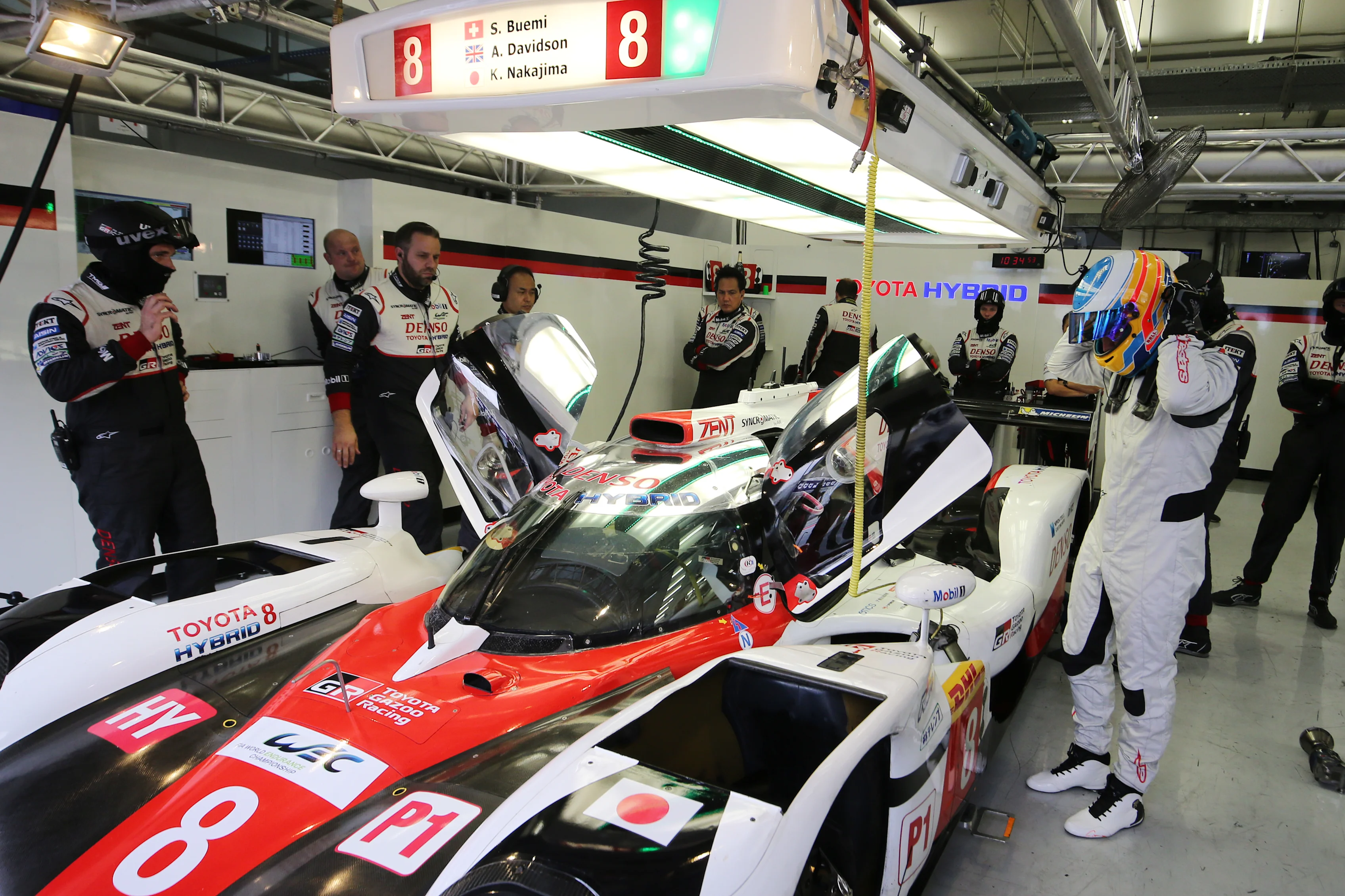 Fernando Alonso (ESP), Toyota Gazoo Racing, FIA World Endurance Championship rookie test, 19th