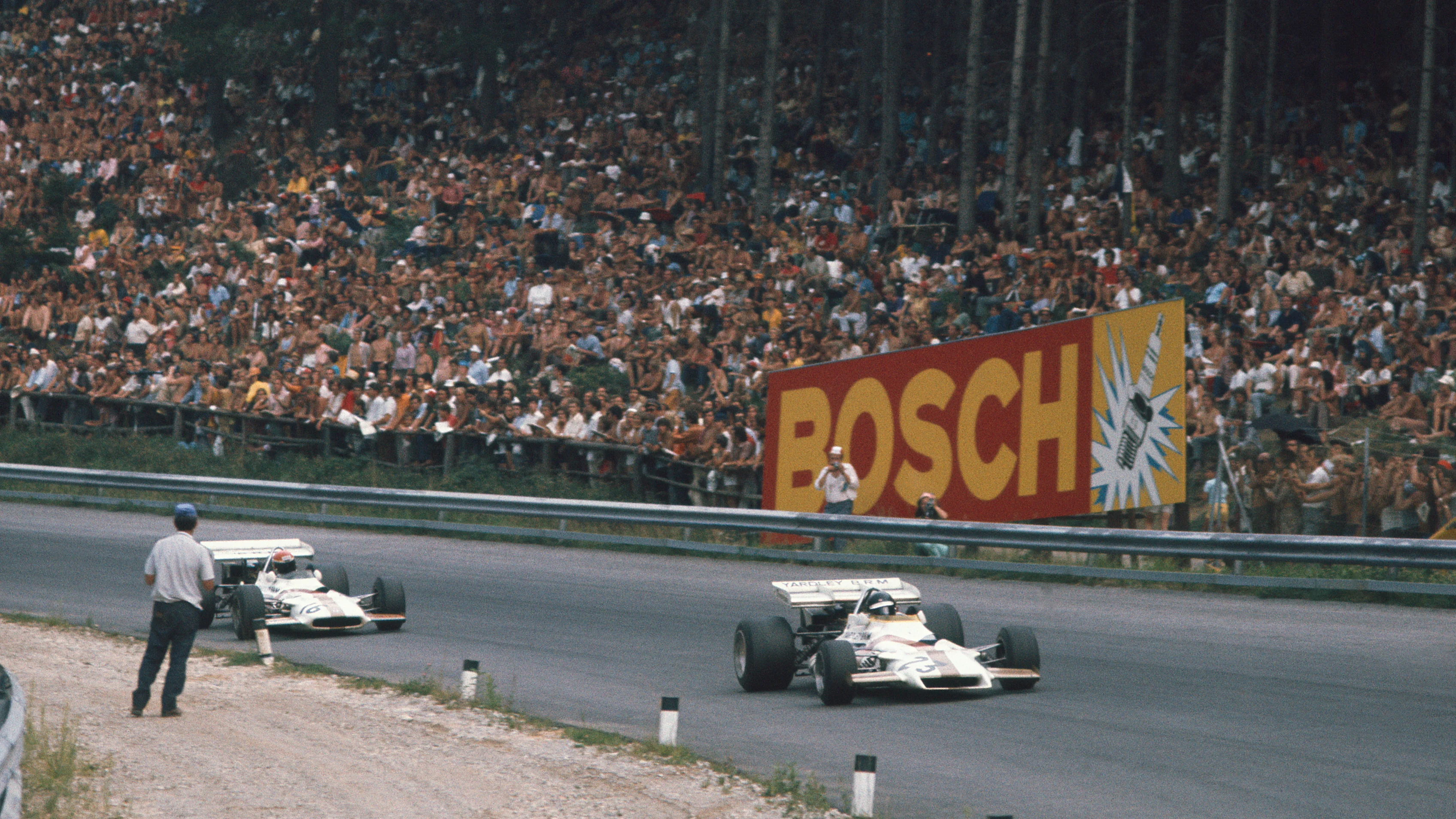 1971 Austrian Grand Prix.
Osterreichring, Zeltweg, Austria. 13-15th August 1971.
Peter Gethin,