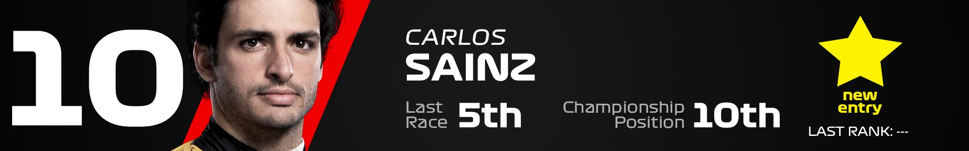 10 SAINZ