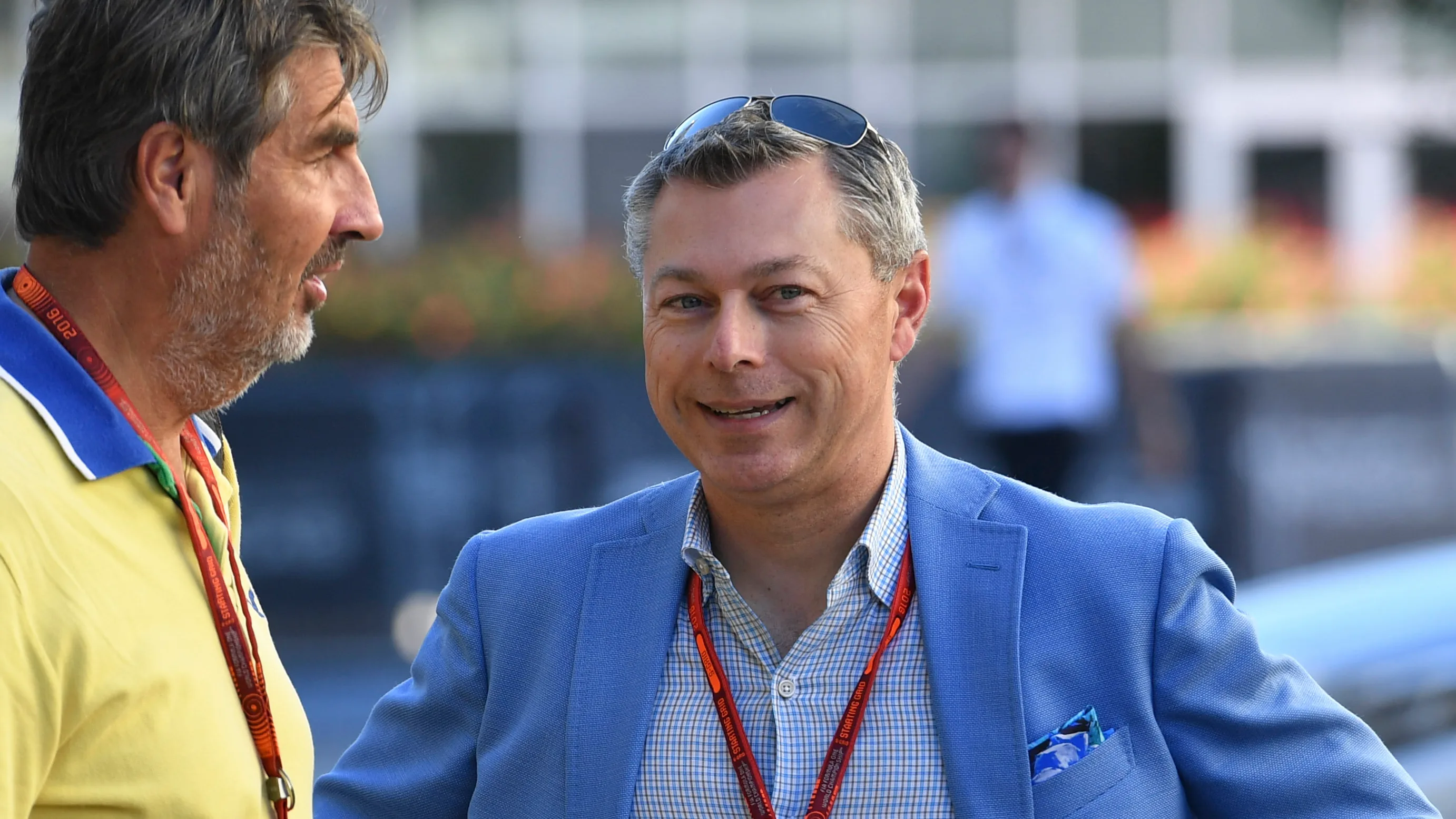 www.sutton-images.com

(L to R): Jean Francois Galeron (FRA) F1 Photographer and Francois Dumontier