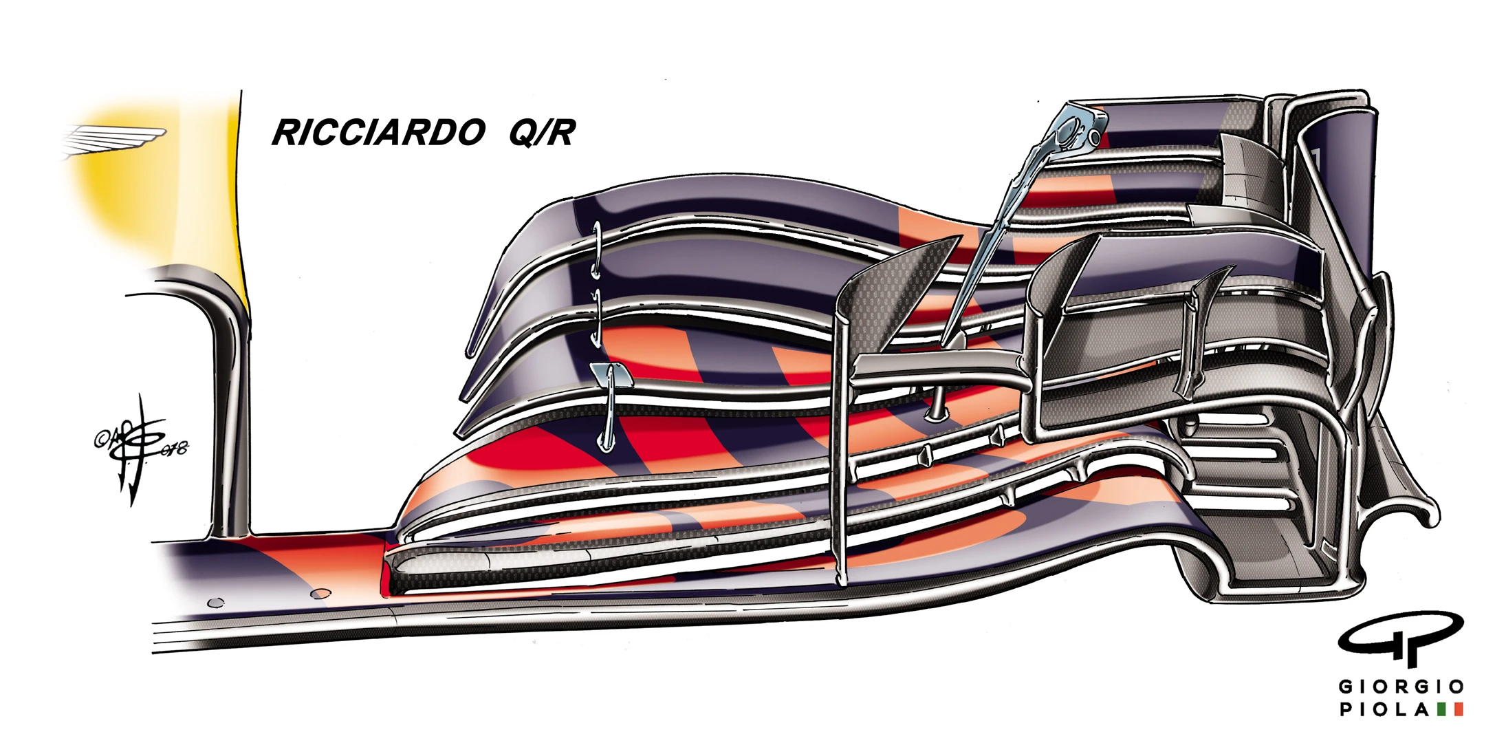 095 B-018 RED BULL F WING SILV -