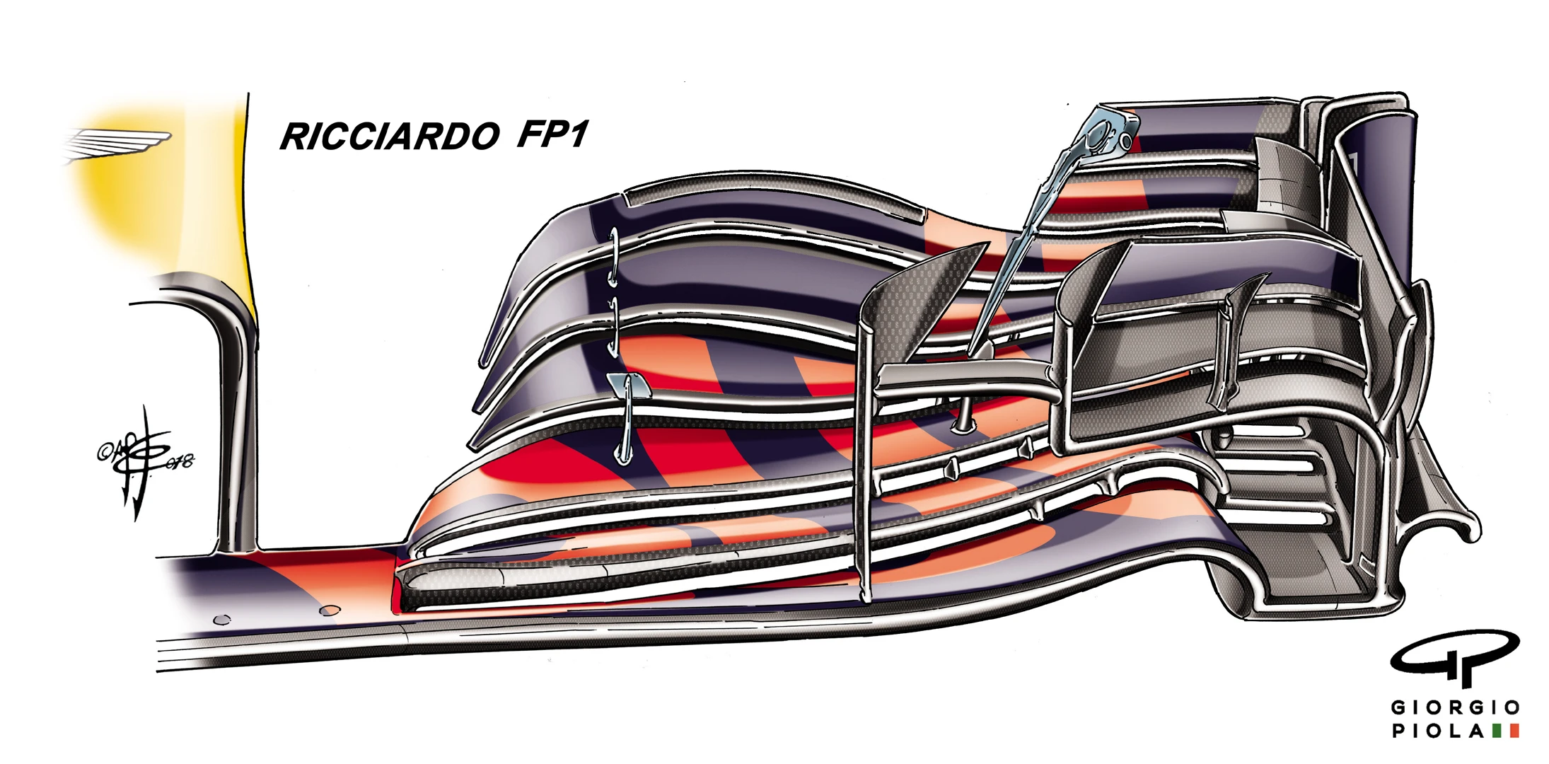095-018 RED BULL F WING SILV
