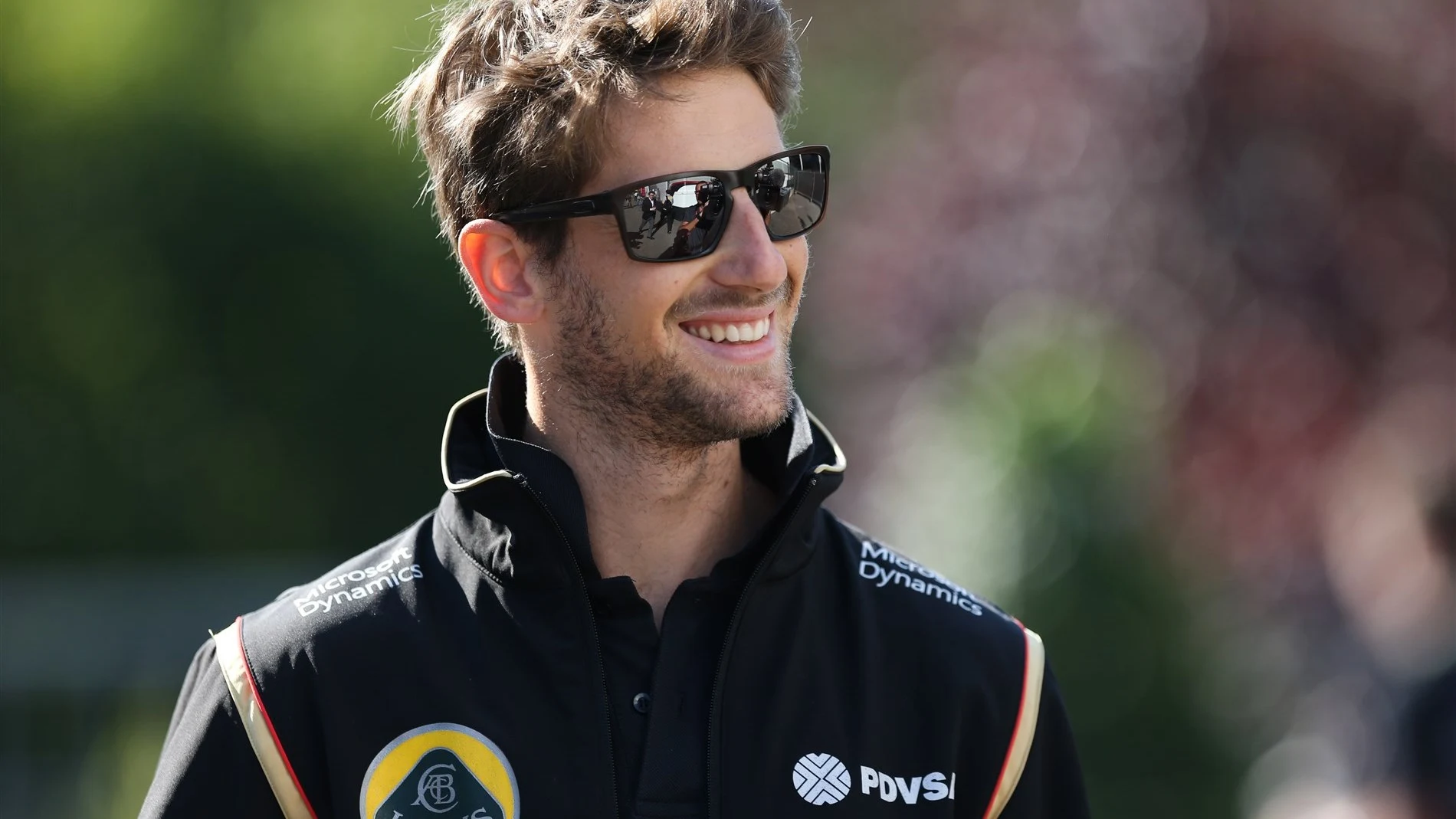 Romain Grosjean (FRA) Lotus F1 at Formula One World Championship, Rd11, Belgian Grand Prix, Race, Spa Francorchamps, Belgium, Sunday 23 August 2015. &copy; Sutton Motorsport Images