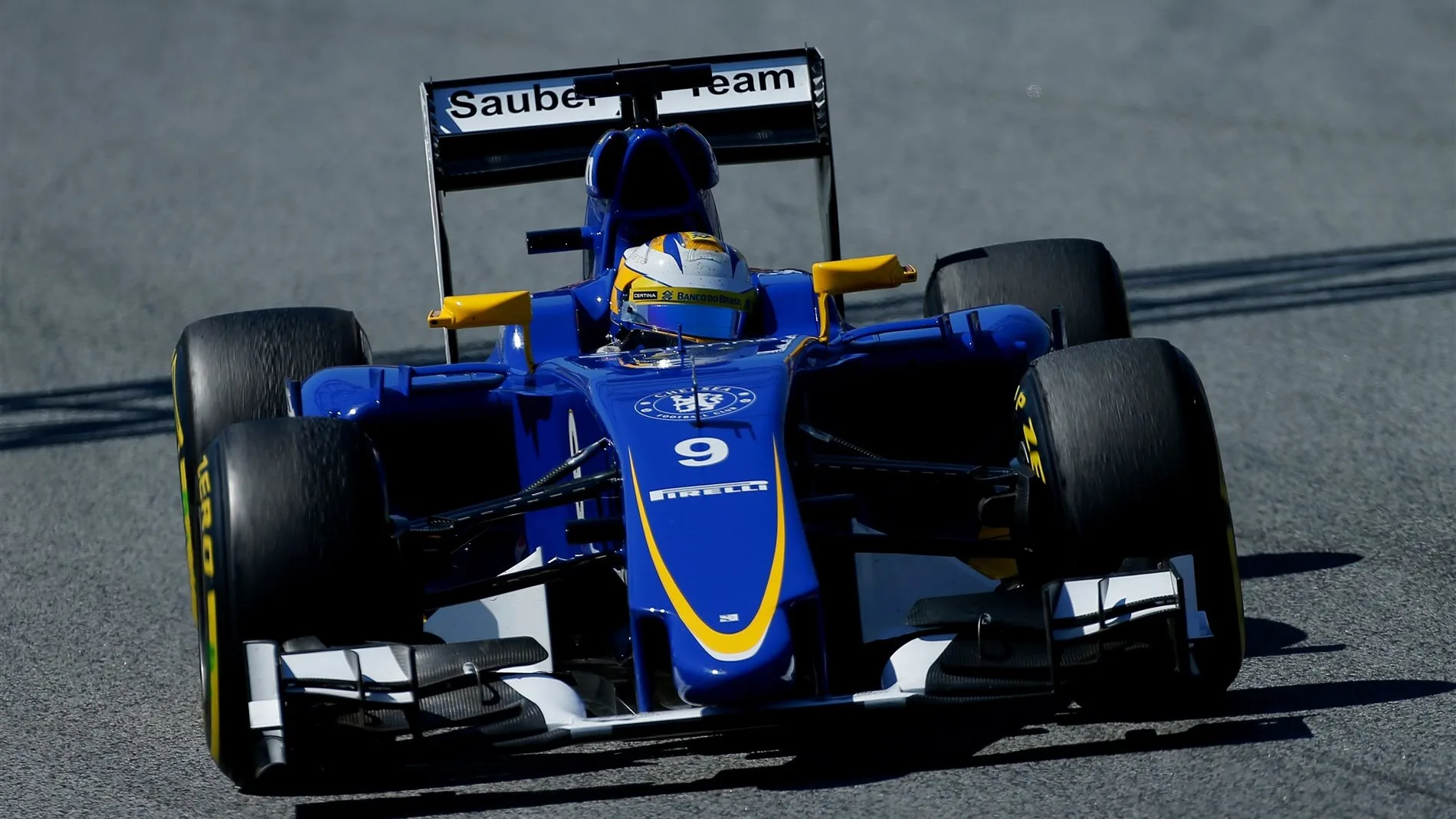 Marcus Ericsson (SWE) Sauber C34 at Formula One Testing, Day One, Barcelona, Spain, 12 May 2015. &copy; Sutton Motorsport Images